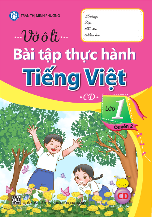 Vở ô li Bài tập Thực hành Tiếng Việt Lớp 1 - Cánh diều - Quyển 2